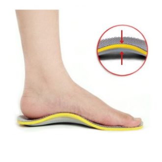 Orthopaedic arch support insoles